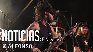 Video thumbnail of "X Alfonso_Noticias_(En vivo)"