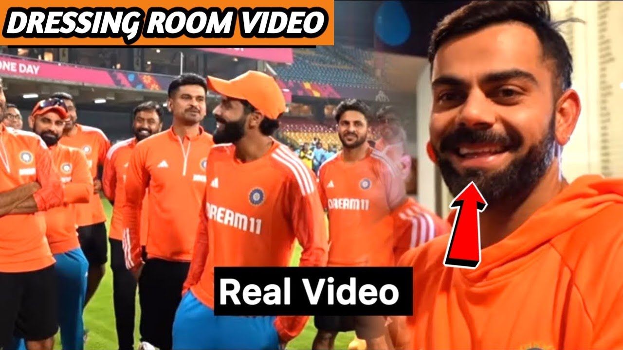 Indian Team Dressing Room Video IND Vs NZ Semifinal 1st Kohli On indian-team-dressing-room-video-ind-vs-nz-semifinal-1st-kohli-on