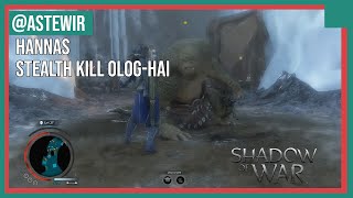 Shadow of War Celembrimor s Side Quest - Hannas Stealth Kill Olog-hai every bonus Objective Guide