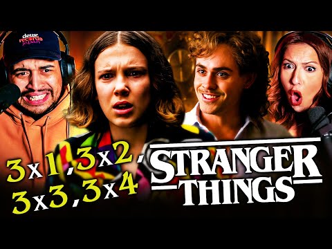 STRANGER THINGS SEASON 3 EPISODES 1, 2, 3 & 4 REACTION – THE MIND FLAYER RETURNS  – REVIEW