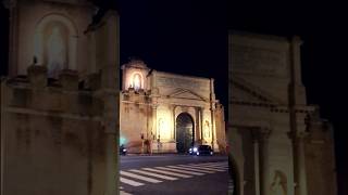 Stavo arrivando a Porta Pia cancello ieri sera, Roma. #travel #explore #rome #youtubeshorts