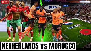 ⚽🔥 PAYS-BAS vs MAROC 🇳🇱🇲🇦 | COUPE DU MONDE DE LA FIFA 2026 EN DIRECT