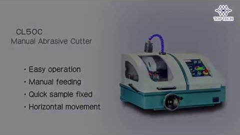 Manual Abrasive Cutter(CL50C)-Top Tech Machine-Metallographic Sample Preparation Equipment