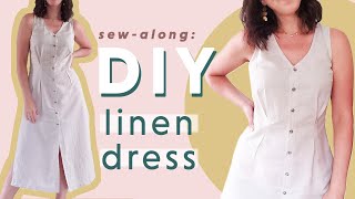 DIY - How to Sew a Linen Dress