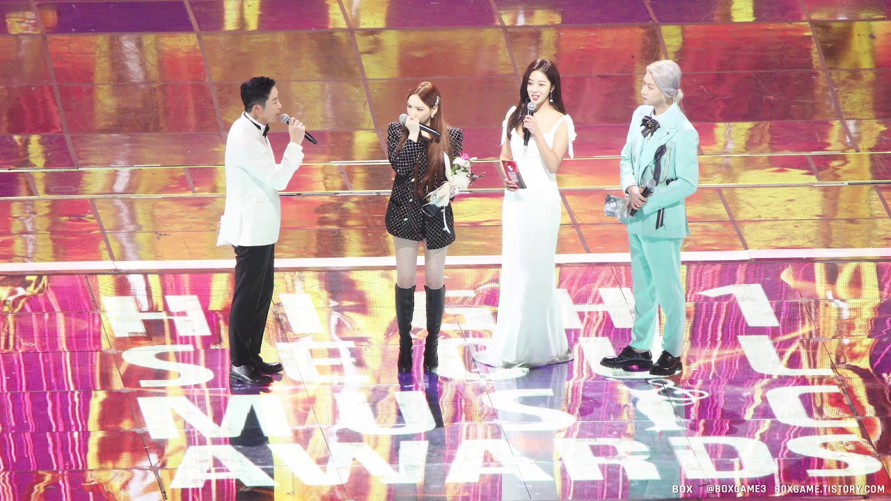 [4K] 200130 태연 Taeyeon 서울가요대상 음원 대상 수상 소감 직캠 by Box