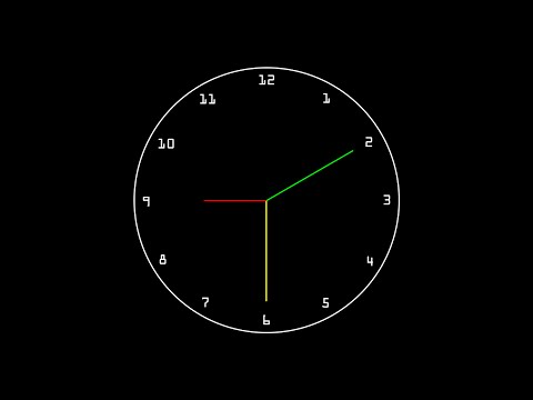 Analog Clock Video Coming Soon