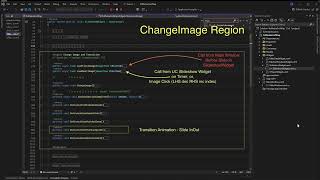 Windows WinUI App, Images Slideshow Transition Code  (2 of 2) screenshot 2