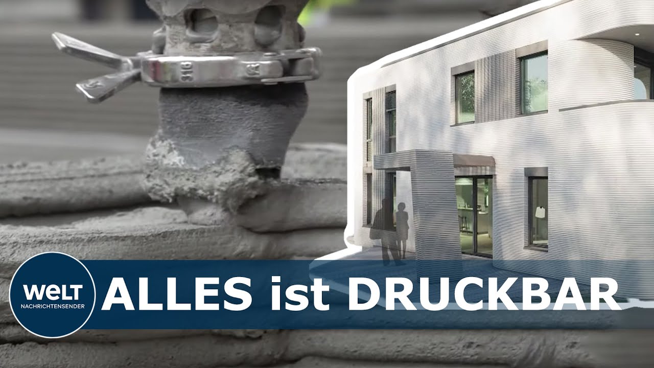 New Update ARCHITEKTUR DER ZUKUNFT: Dieses Haus wird vom 3D-Drucker gedruckt