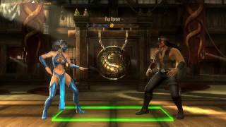 Mortal Kombat 9 Fatality Kitana Xbox  360