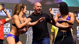 Miesha Tate vs. Amanda Nunes | Weigh-In | UFC 200