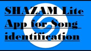 Shazam Lite | A Song Identification App | On Android oreo Go screenshot 1