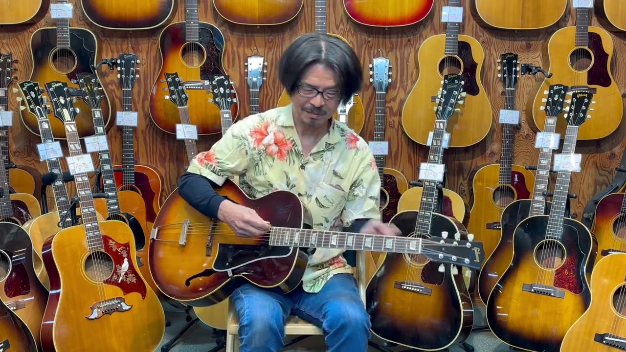 GIBSON L 50 1963 - YouTube