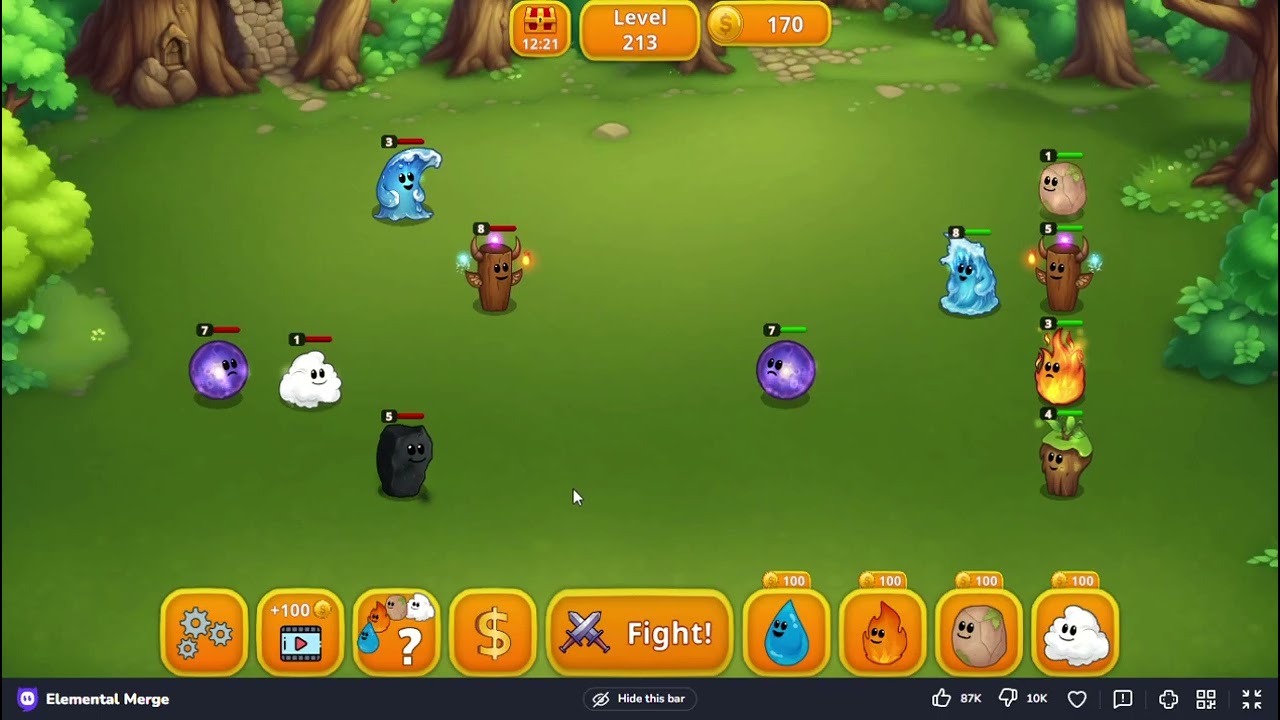 Elemental Merge 🕹️ Play on CrazyGames