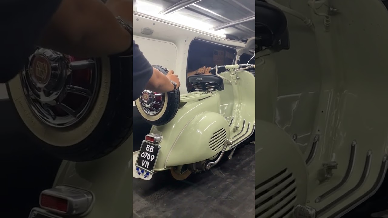 Jalur Senyap Vespa VL Sold Out. 