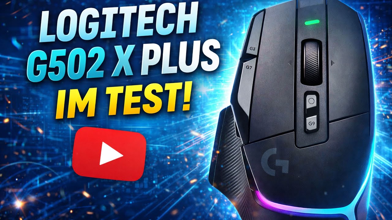 GB-Monster! 🌈 Logitech G502 X Plus im Test 🖱️⚡ - YouTube