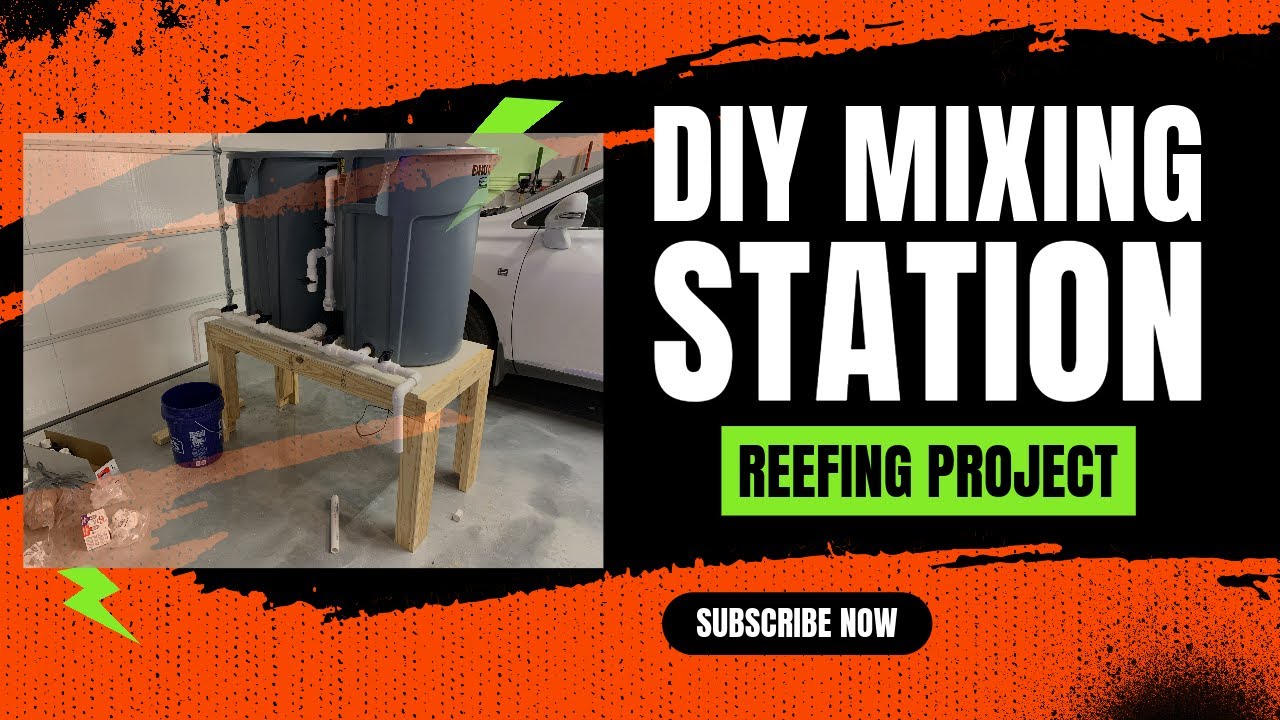 DIY Mixing Station Build with Brute Trash Cans
