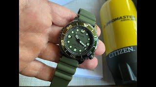 Citizen Promaster Eco Drive Military Green