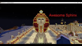 Minecraft Sphinx by WizardTheGreat
