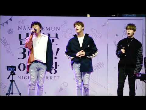 발라돌 ☆ 클래스메이트 남대문3Go야시장공연 20190830 허성정 이재성 안병민 - 노을 너는어땠을까