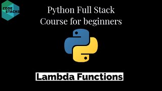 Lambda functions in Python Wealth