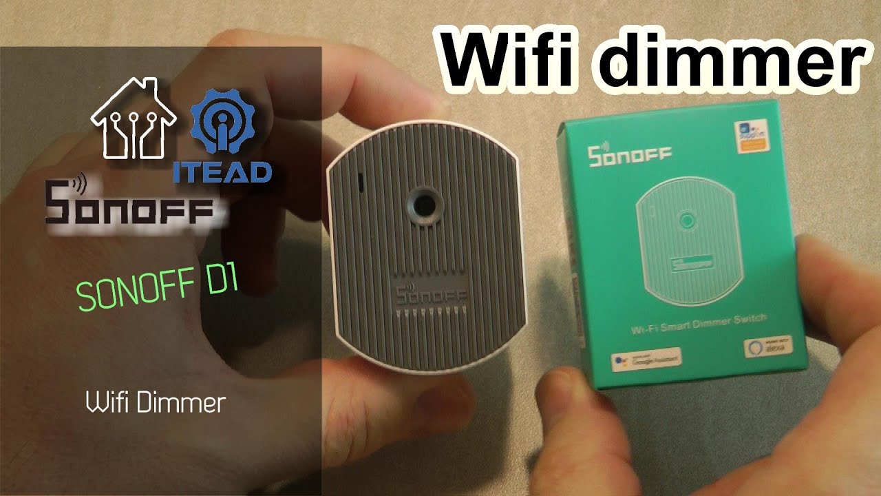 Sonoff D1 - Wifi dimmer for eWelink 