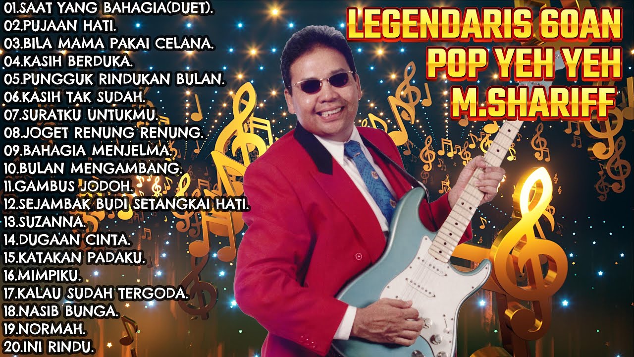 AI 60AN + LIRIK LEGENDARIS M.SHARIFF POP YEH YEH #ai #popyehyeh #60an @pusatmuzikalmutiara