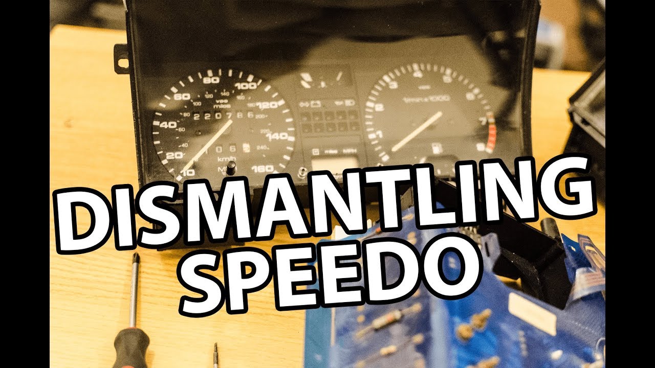 Golf Mk2 Instrument Cluster Repair Part 2 Speedo YouTube
