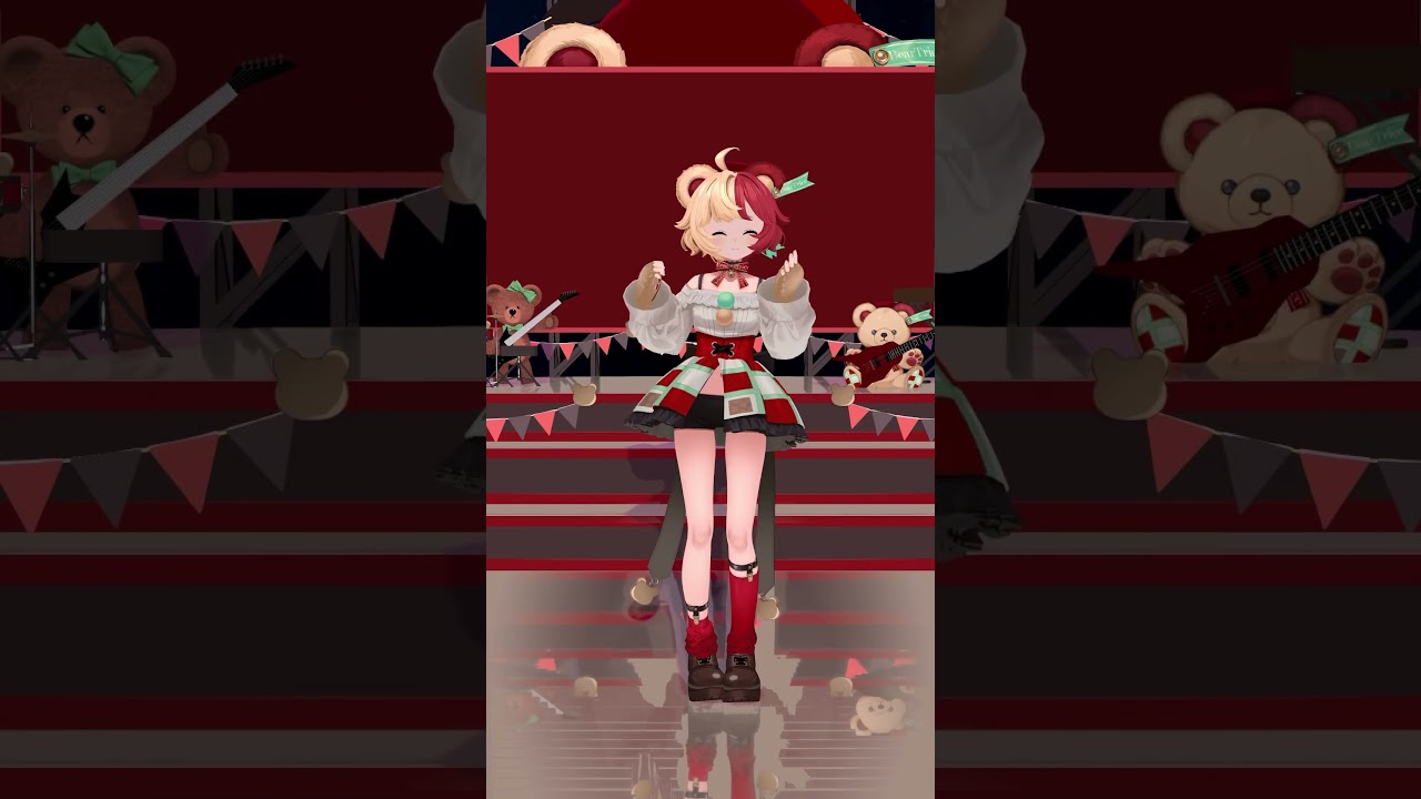 【#踊ってみた 】ランダムだ🐻 ( '-' 🐻 )ｸﾏﾊﾟﾝﾁ／ 鈍色のきらめき【#熊乃ベアトリーチェ #vtuber #mewlive 】