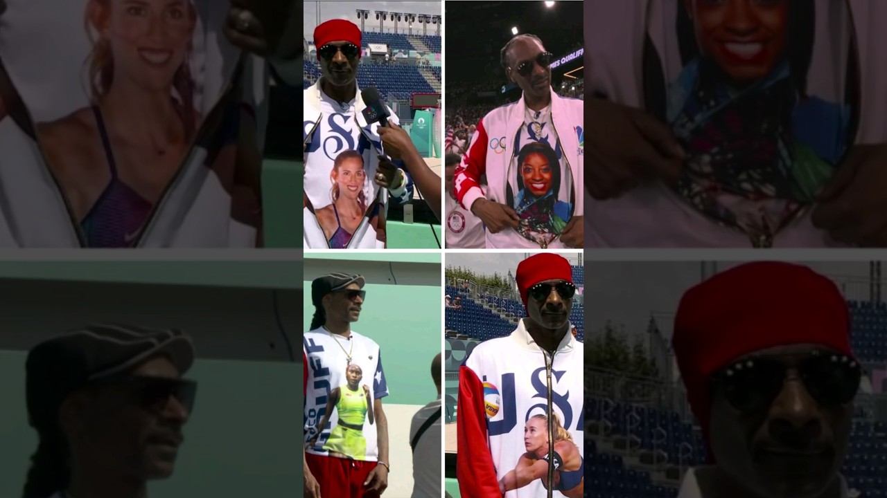 Snoop Dogg at Paris Olympics WINNING 