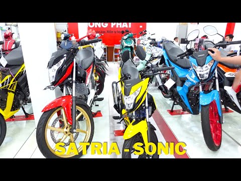 Video GIÁ XE HONDA SONIC SATRIA Rớt giá | Nhiều màu cực đẹp... - youtube