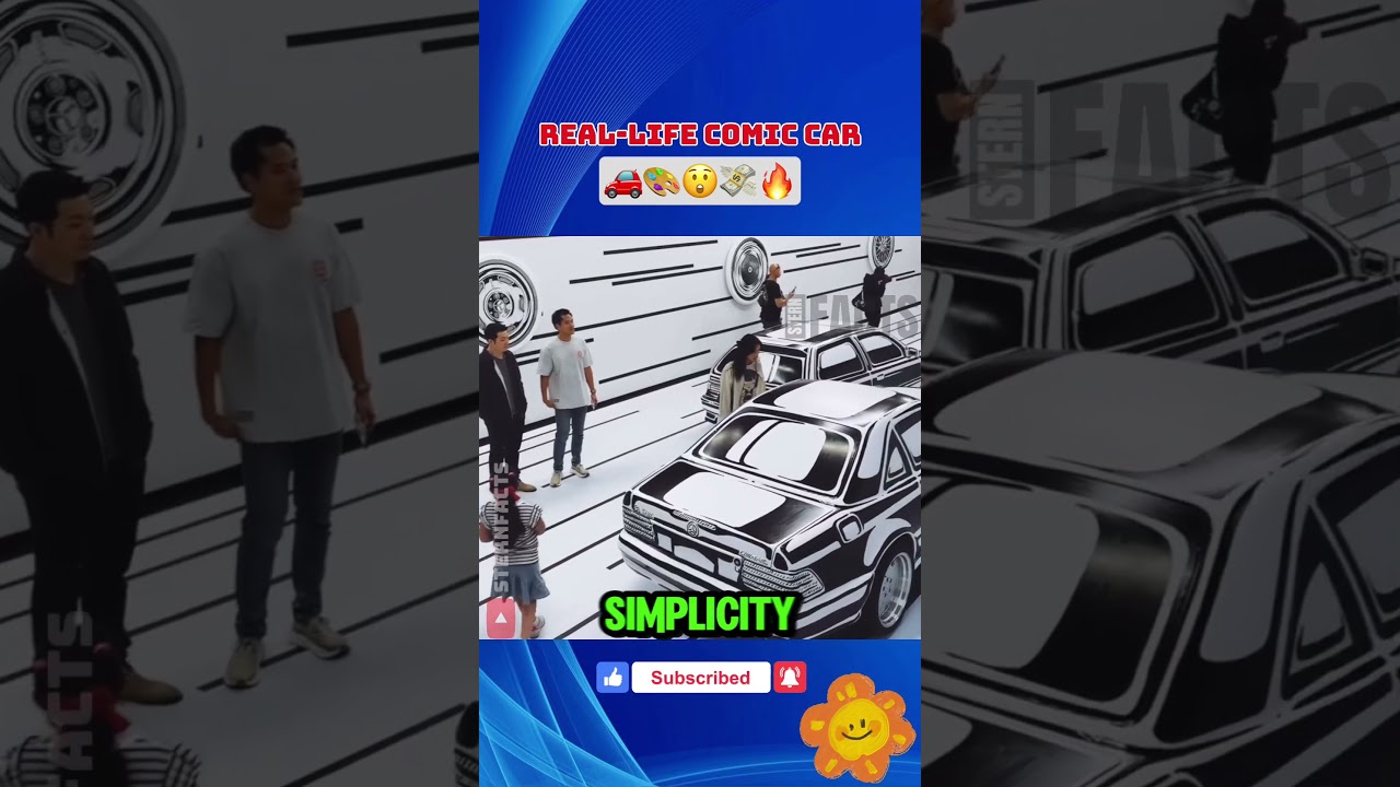 This Car Looks Like It Drove Out of a Comic Book