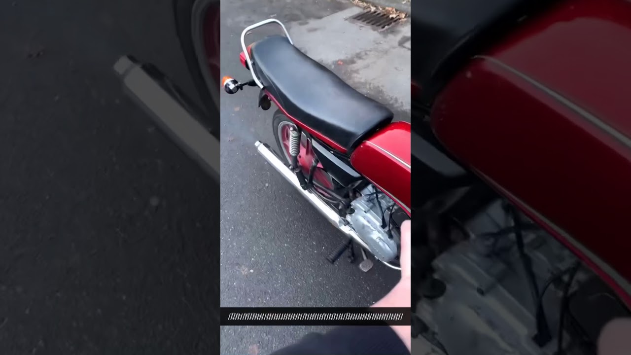 Yamaha Rd50M ohne Schalldämpfer