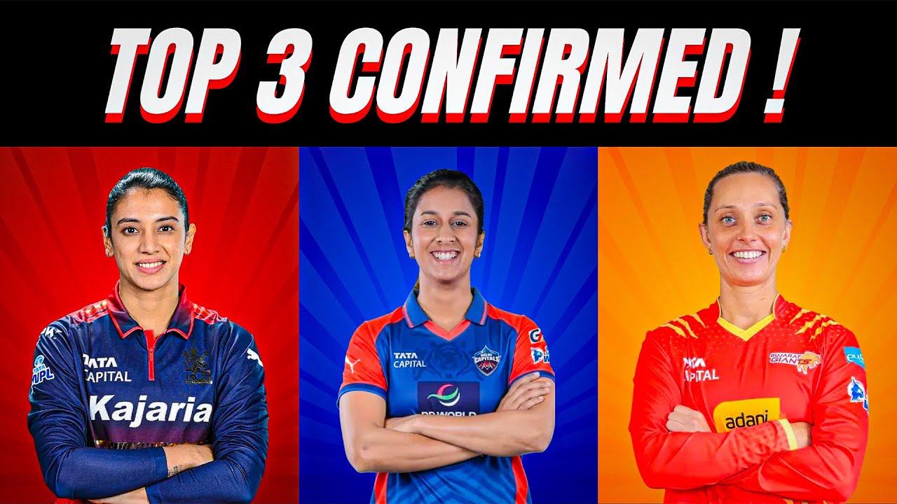 WPL TOP 3 QUALIFIED 😱 DC RCB GG | PLAYOFFS CONFIRMED 🔥