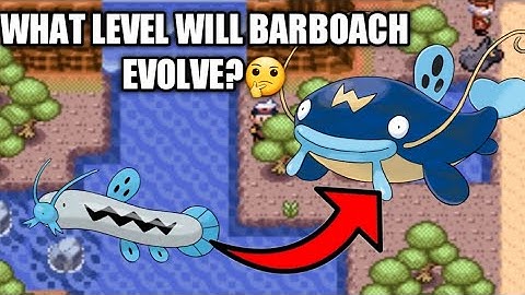 How to Evolve Barboach to whiscash on Pokemon Ruby/Sapphire/Emerald