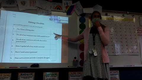 1.13 writing- using the editing checklist