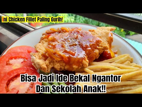 Ayam Fillet Saus Asam Manis Bisa Buat Bekal Sekolah