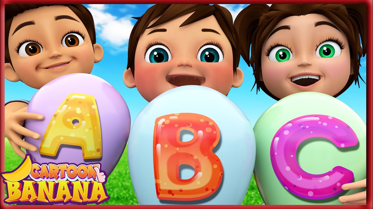 Aventures de l'Alphabet en Mélodie | plus de chansons pour enfants | Banana Cartoon LE Français