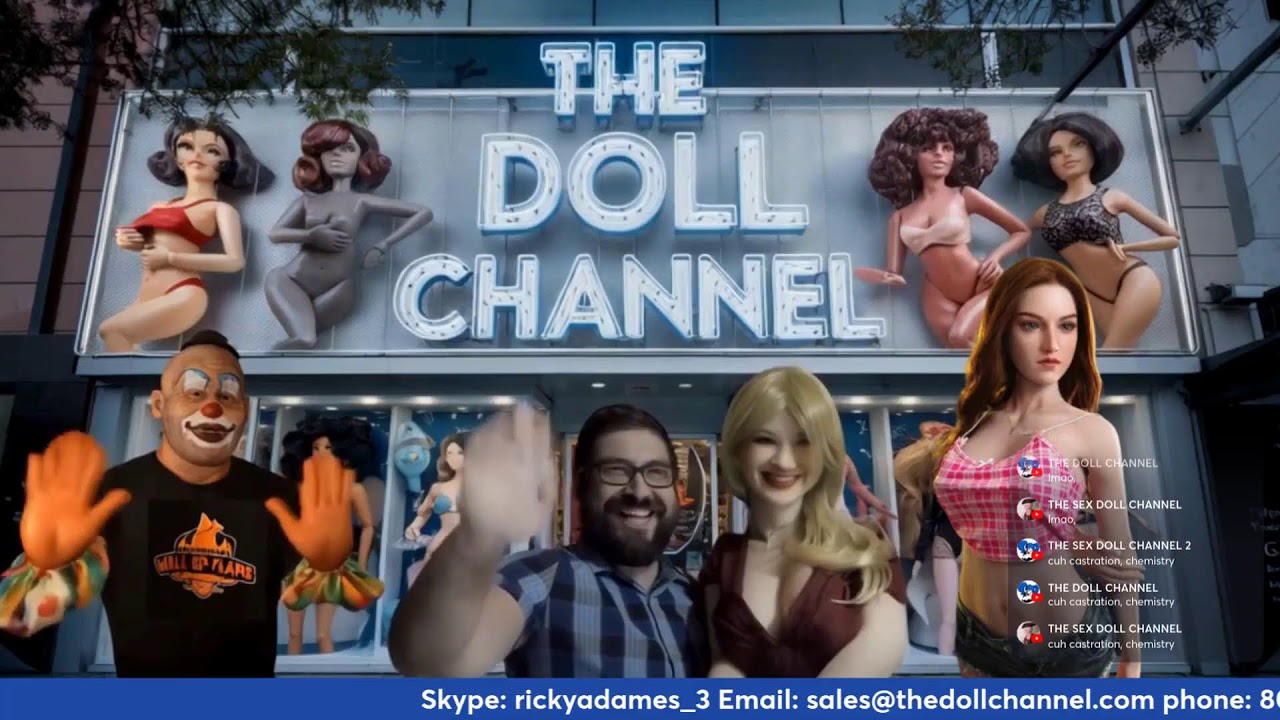 sex doll channel 052225 Sex Doll Livestream (5 PM Central)