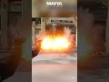 Gta 5 Vs Mafia DE Shooting Gas Station Comparison #gta #mafia #gaming