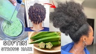 This Is How To Use Okro Deep Conditioner For Extreme Moisture And Double Hair Growth.Use Once A Week