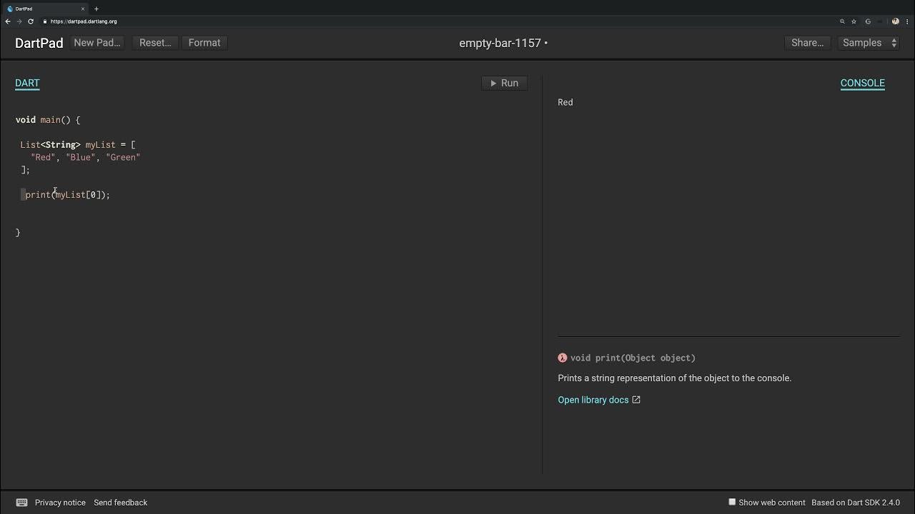 2 Growable List สอนพื้นฐาน Dart การใช้ List & Map YouTube