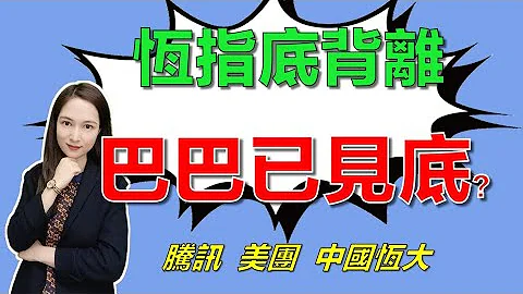港股研究室 I 恒指底背离，阿里巴巴已见底？ I 腾讯 I 美团 I 中国恒大，融创中国 I 信达生物 I 龙源电力 I 猫眼娱乐 I 百度 I 荣昌生物 I 特斯拉 tsla I aapl，NVDA - 天天要闻