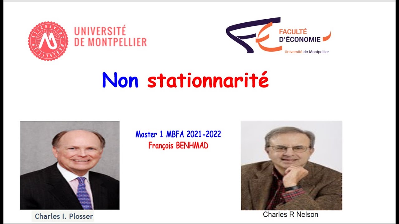 Non stationnarité