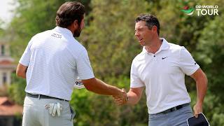 Rory McIlroy v Cameron Young Highlights | Hero Dubai Desert Classic 2024