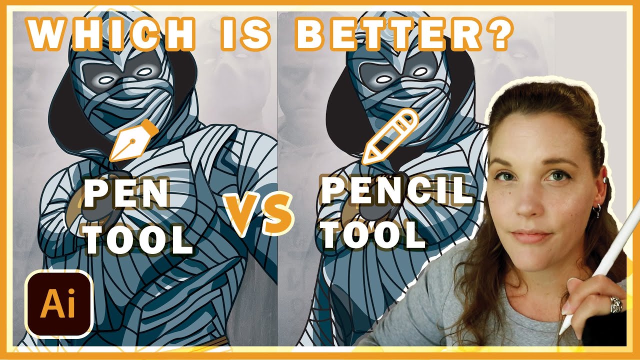Which Is Better? Pen Tool ✒ vs Pencil Tool ✏