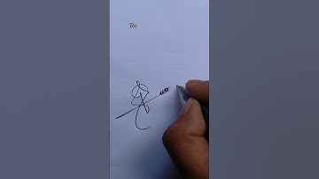 Sign your signature #signature #handwriting #sign #art #youtubeshorts #viralreels #superwrite