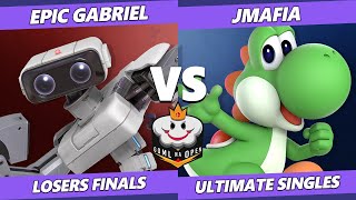 GOML NA Open Southeast USA Losers Finals - JMafia (Yoshi) Vs. Epic Gabriel (ROB) Ultimate SSBU