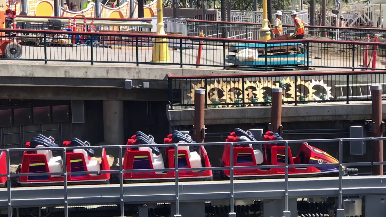 Incredicoaster  NEW launch voice dash and a water splash
