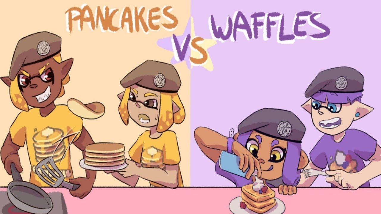 Splatoon 2 Splatfest Event Pancakes Vs Waffles! YouTube