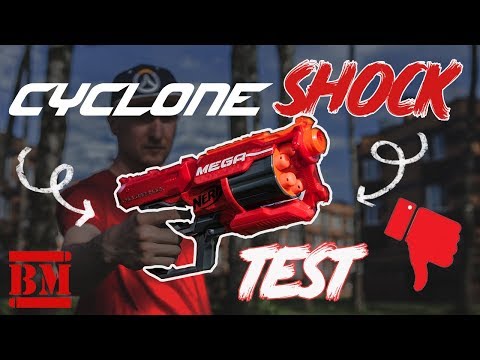 Обзор Nerf Cycloneshock / Антициклон (Blastermod)